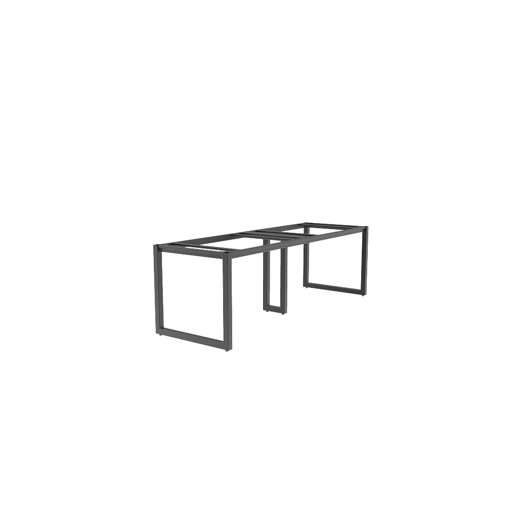 URANE. table et demi table pieds central 50*50 (L<400, l<120) deux demi table + pied central avec vérins de réglage