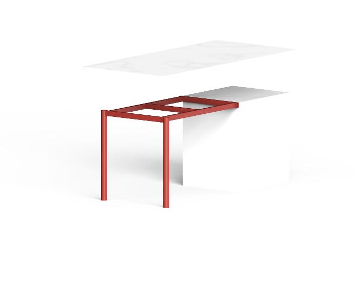 XOXO. demi table Sur Mesure - dimensions L<180 et l<115