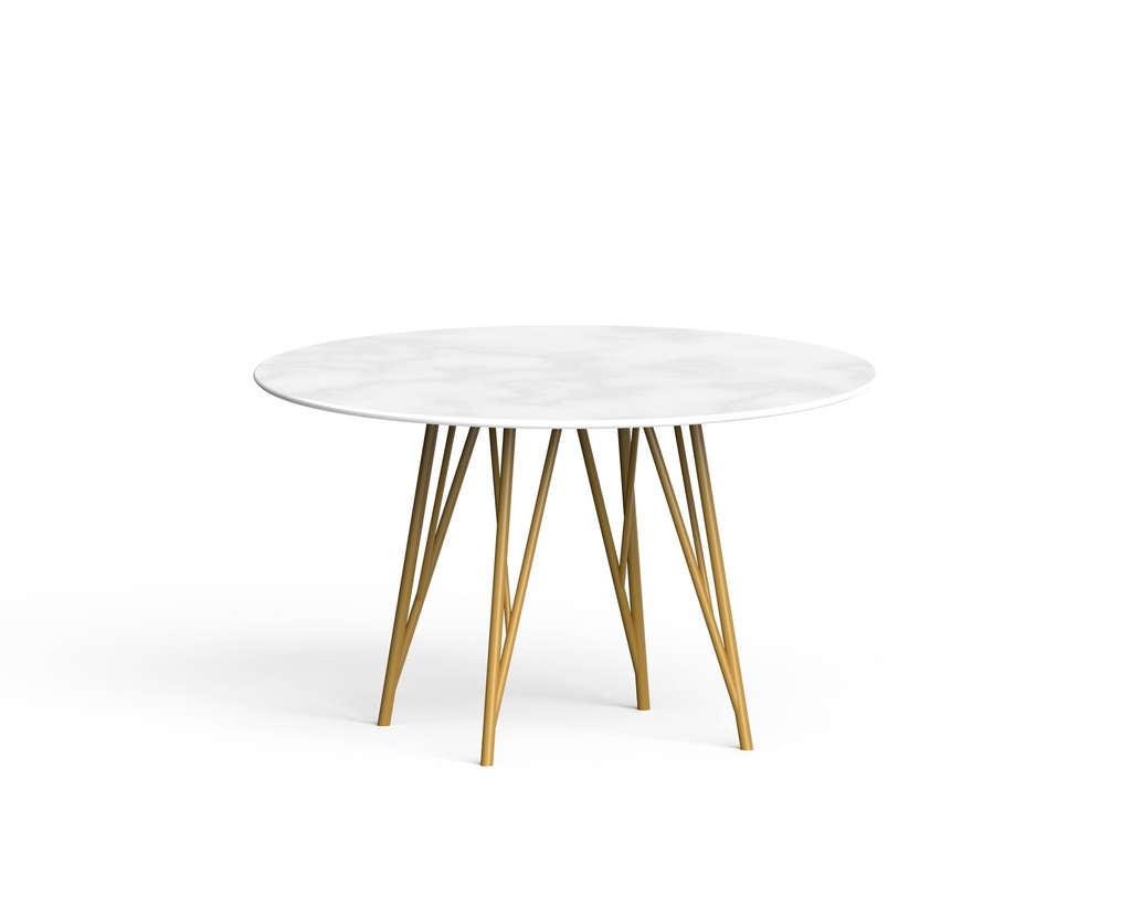 DELTA. Table sur mesure avec vérins de réglage (+5mm) - Pieds en tube 28/22/16mm