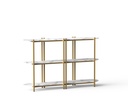 DUO. Étagère - Échelle en tube ⌀22mm modulaire
