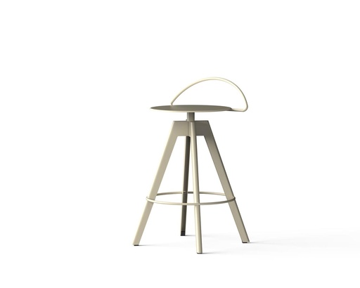 WILD. Tabouret SNACK Metal pivotant