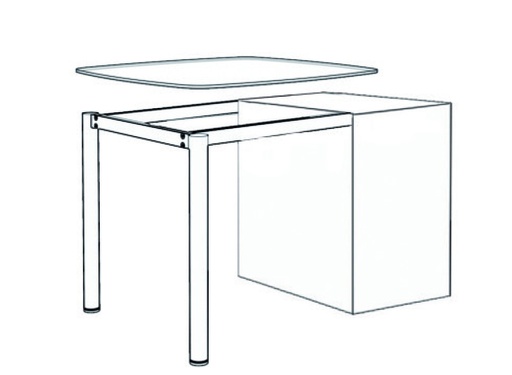 XOXO. demi table Sur Mesure - dimensions L<180 et l<115