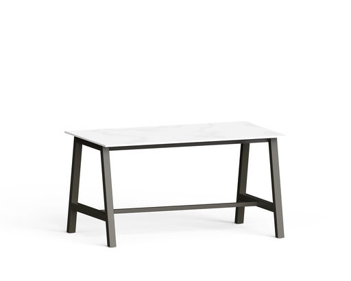 ATELIER. Table sur mesure avec vérins de réglage (+/- 5mm)